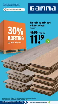 GAMMA folder voorblad