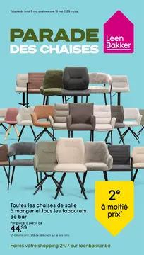Leen Bakker couverture de brochure