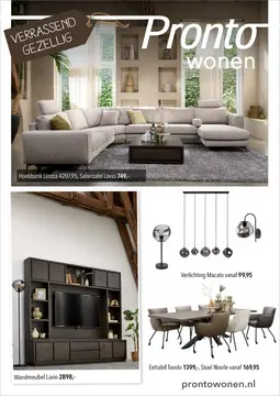 Pronto Wonen folder voorblad