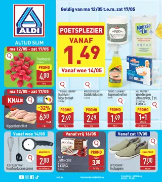 ALDI folder voorblad