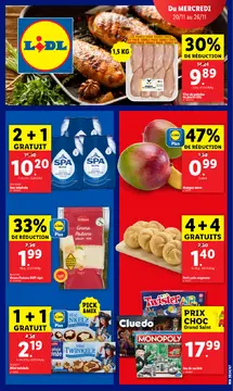 Lidl couverture de brochure