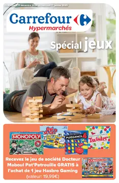 Carrefour couverture de brochure