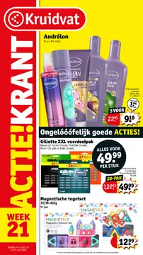 Kruidvat folder voorblad