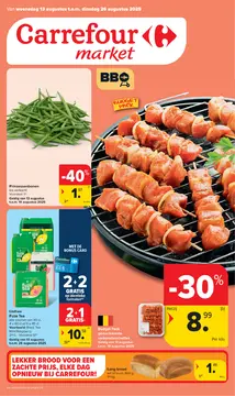 Carrefour Market  folder voorblad