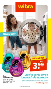 Wibra couverture de brochure