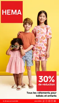 HEMA couverture de brochure