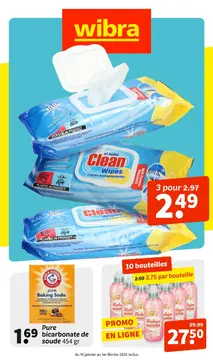 Wibra couverture de brochure