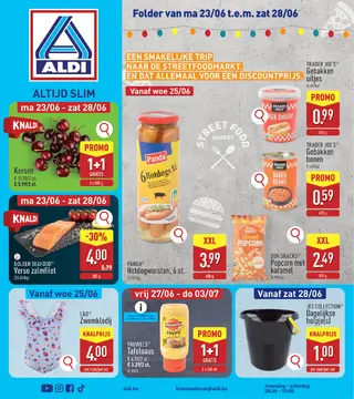 ALDI folder voorblad