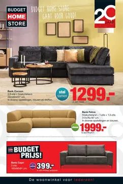 Budget Home Store folder voorblad