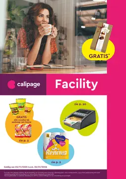 Calipage folder voorblad