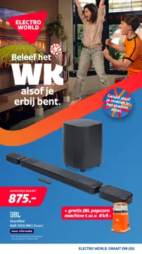 Electro World folder voorblad