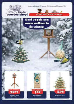 Huisdiervoordeelshop folder voorblad