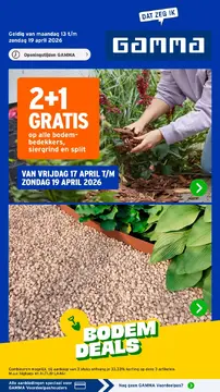 GAMMA folder voorblad