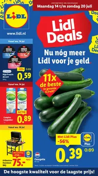 Lidl folder voorblad