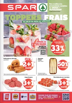 SPAR couverture de brochure