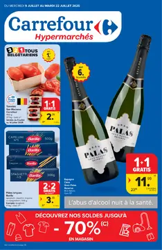Carrefour couverture de brochure