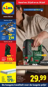 Lidl folder voorblad