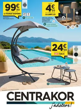 Centrakor couverture de brochure