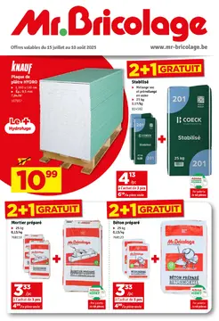 Mr Bricolage couverture de brochure