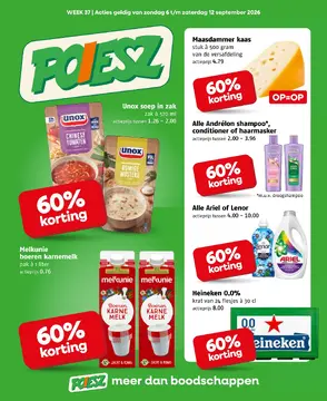 Poiesz folder voorblad