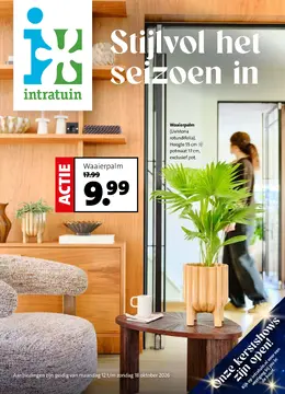 Intratuin folder voorblad