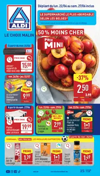 ALDI couverture de brochure