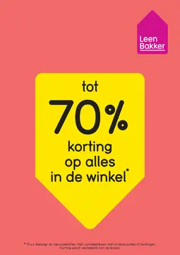 Leen Bakker folder voorblad