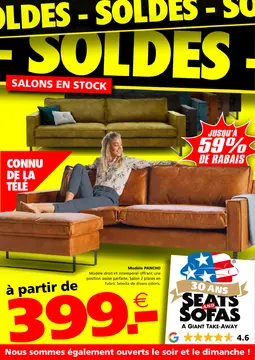 Seats and Sofas couverture de brochure