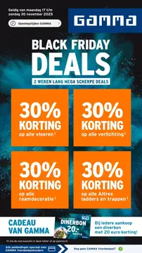 GAMMA folder voorblad