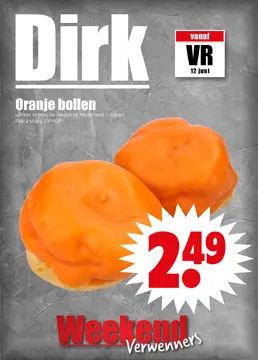 Dirk Weekendverwenners folder voorblad