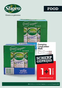 Sligro folder voorblad