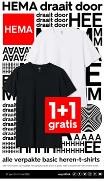 HEMA folder voorblad