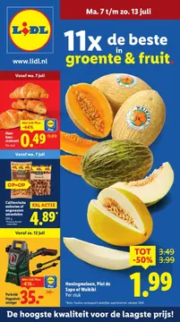 Lidl folder voorblad