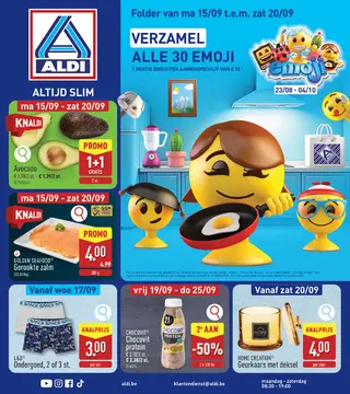 ALDI folder voorblad