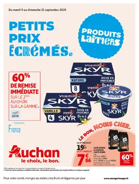 Auchan couverture de brochure