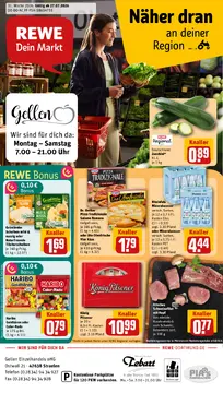 REWE DE folder voorblad