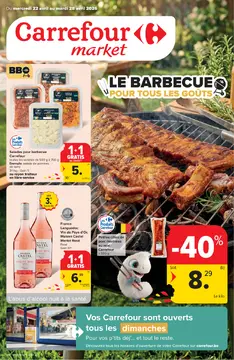 Carrefour Market couverture de brochure