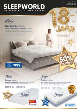 Sleepworld folder voorblad
