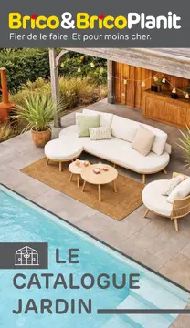 Brico&BricoPlanit catalogue jardin couverture de brochure