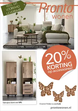 Pronto Wonen folder voorblad