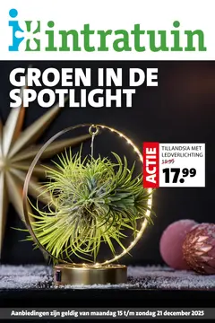 Intratuin folder voorblad