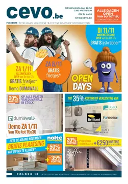 Cevo folder voorblad