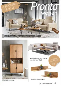 Pronto Wonen folder voorblad