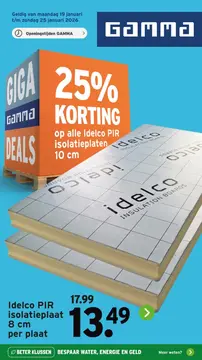 GAMMA folder voorblad