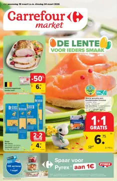 Carrefour Market folder voorblad