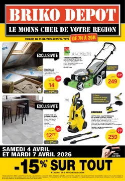 Briko Depot couverture de brochure
