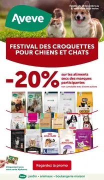 Aveve couverture de brochure