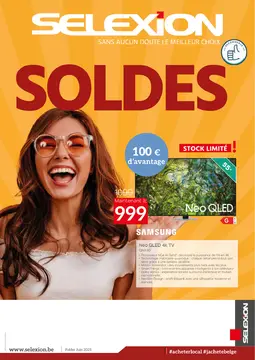 Selexion couverture de brochure