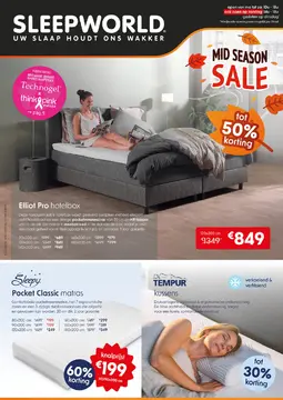 Sleepworld folder voorblad