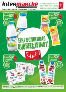 Intermarché folder voorblad